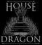 Junior's Game of Thrones: House of the Dragon Iron Throne Logo T-Shirt