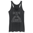 Women's Game of Thrones: House of the Dragon Iron Throne Logo Racerback Tank Top