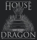 Women's Game of Thrones: House of the Dragon Iron Throne Logo Racerback Tank Top