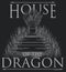 Women's Game of Thrones: House of the Dragon Iron Throne Logo Racerback Tank Top