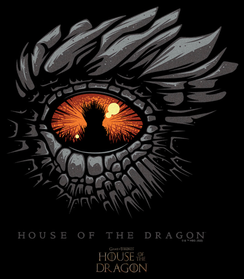 Men's Game of Thrones: House of the Dragon Eye of the Dragon T-Shirt