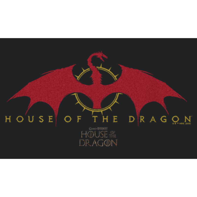 Women's Game of Thrones: House of the Dragon Red Dragon Logo Racerback Tank Top