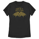 Women's Game of Thrones: House of the Dragon Intricate Dragon Wings Logo T-Shirt