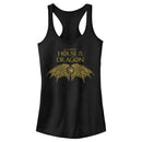 Junior's Game of Thrones: House of the Dragon Intricate Dragon Wings Logo Racerback Tank Top