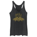 Women's Game of Thrones: House of the Dragon Intricate Dragon Wings Logo Racerback Tank Top