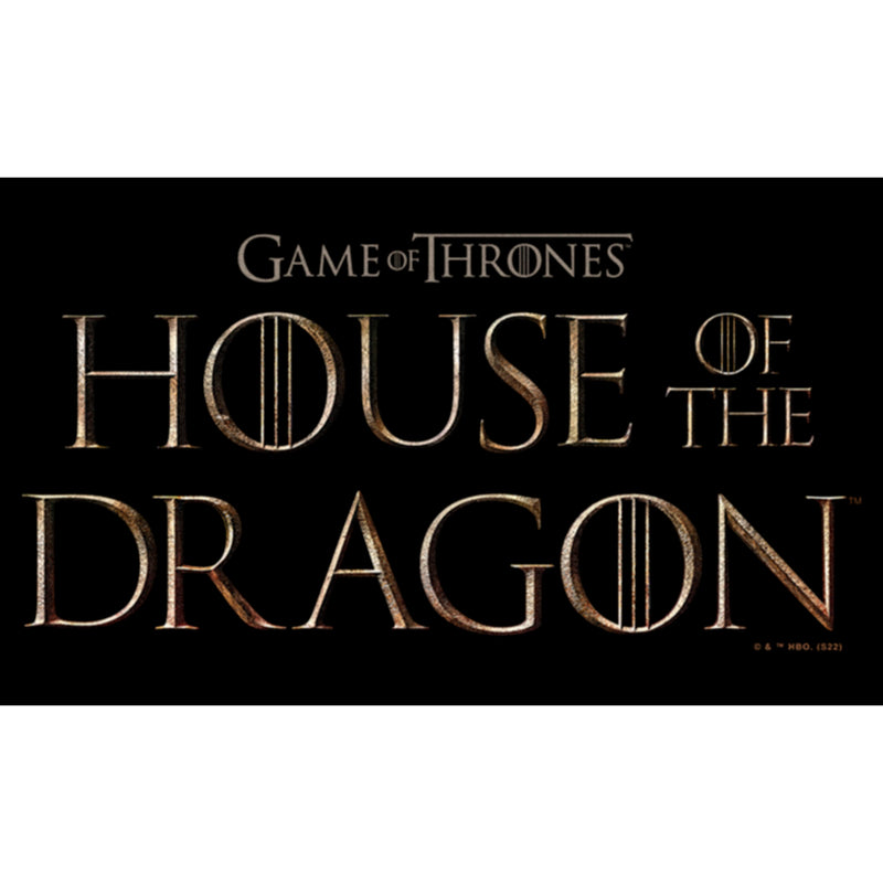 Junior's Game of Thrones: House of the Dragon Series Logo T-Shirt