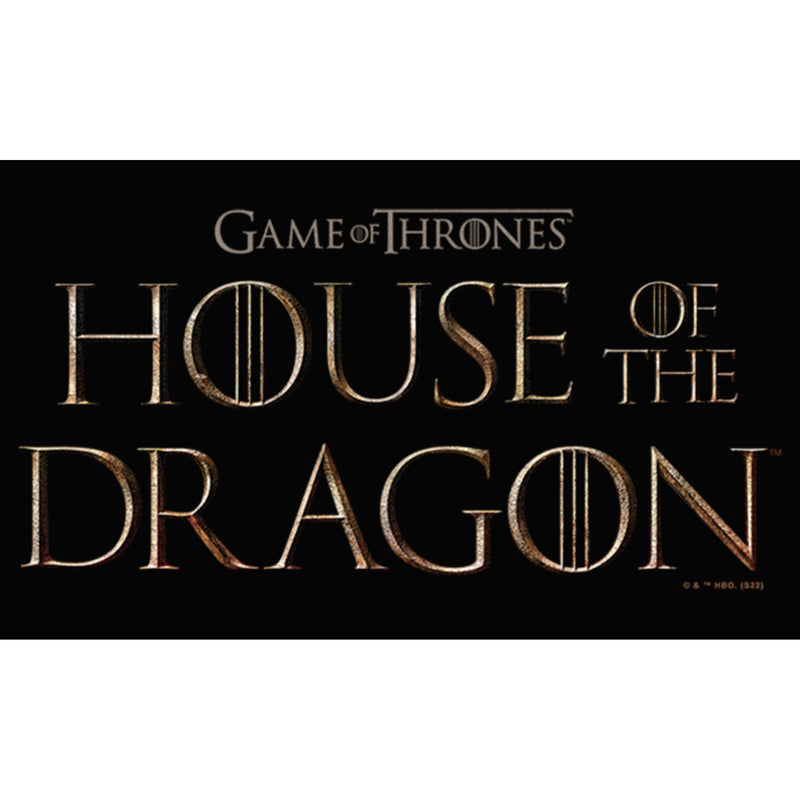 Junior's Game of Thrones: House of the Dragon Series Logo Racerback Tank Top