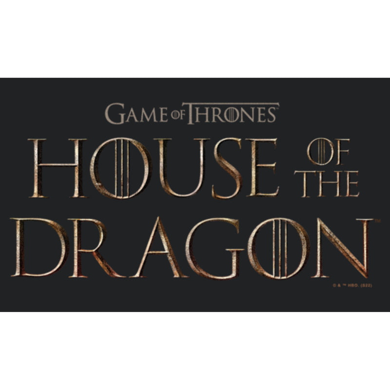 Women's Game of Thrones: House of the Dragon Series Logo Racerback Tank Top