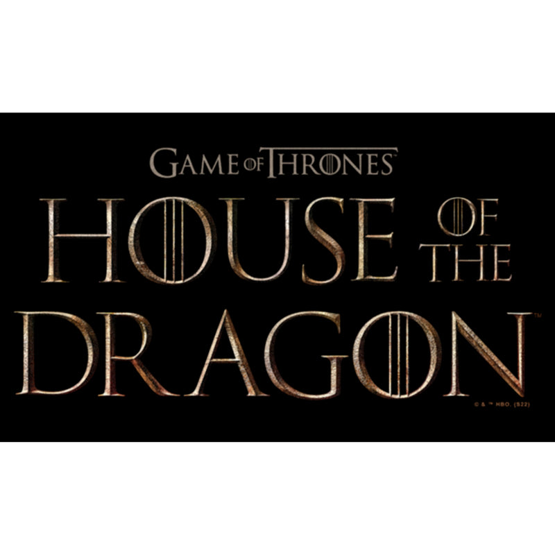 Women's Game of Thrones: House of the Dragon Bronze Series Logo T-Shirt