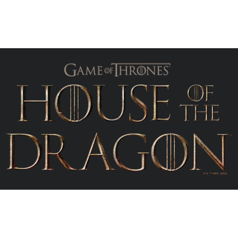 Junior's Game of Thrones: House of the Dragon Bronze Series Logo T-Shirt
