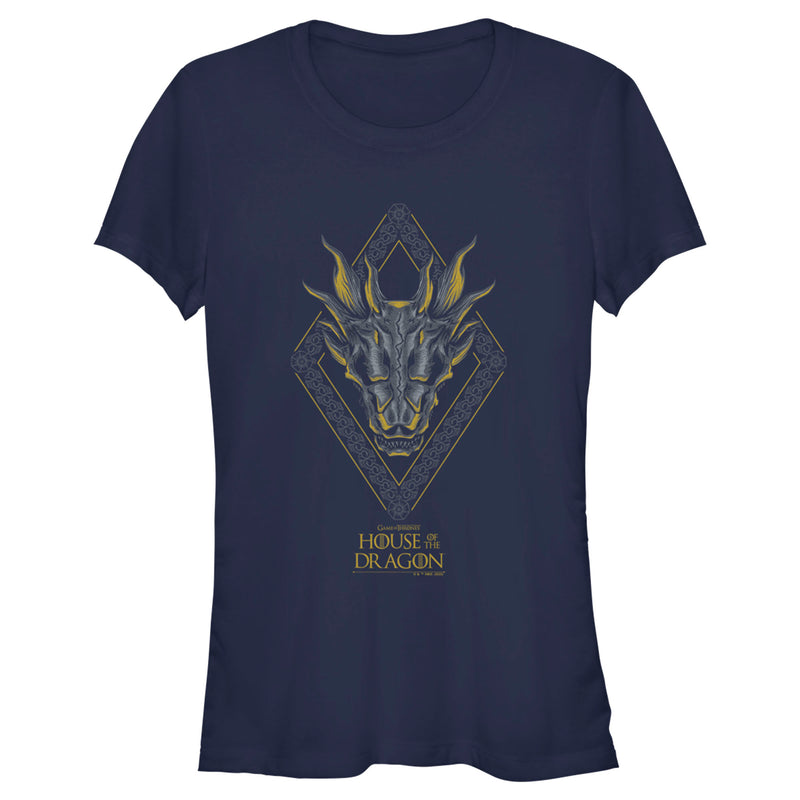 Junior's Game of Thrones: House of the Dragon Skull Diamond T-Shirt