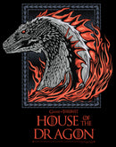 Women's Game of Thrones: House of the Dragon Fire Dragon Portrait T-Shirt