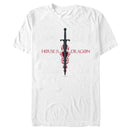 Men's Game of Thrones: House of the Dragon Flaming Sword Logo T-Shirt