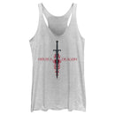 Women's Game of Thrones: House of the Dragon Flaming Sword Logo Racerback Tank Top