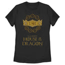 Women's Game of Thrones: House of the Dragon Targaryen Crown Logo T-Shirt