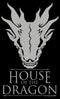 Junior's Game of Thrones: House of the Dragon White Dragon Skull Logo T-Shirt