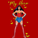 Junior's Wonder Woman Retro My Hero T-Shirt