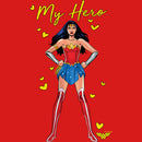 Girl's Wonder Woman Retro My Hero T-Shirt