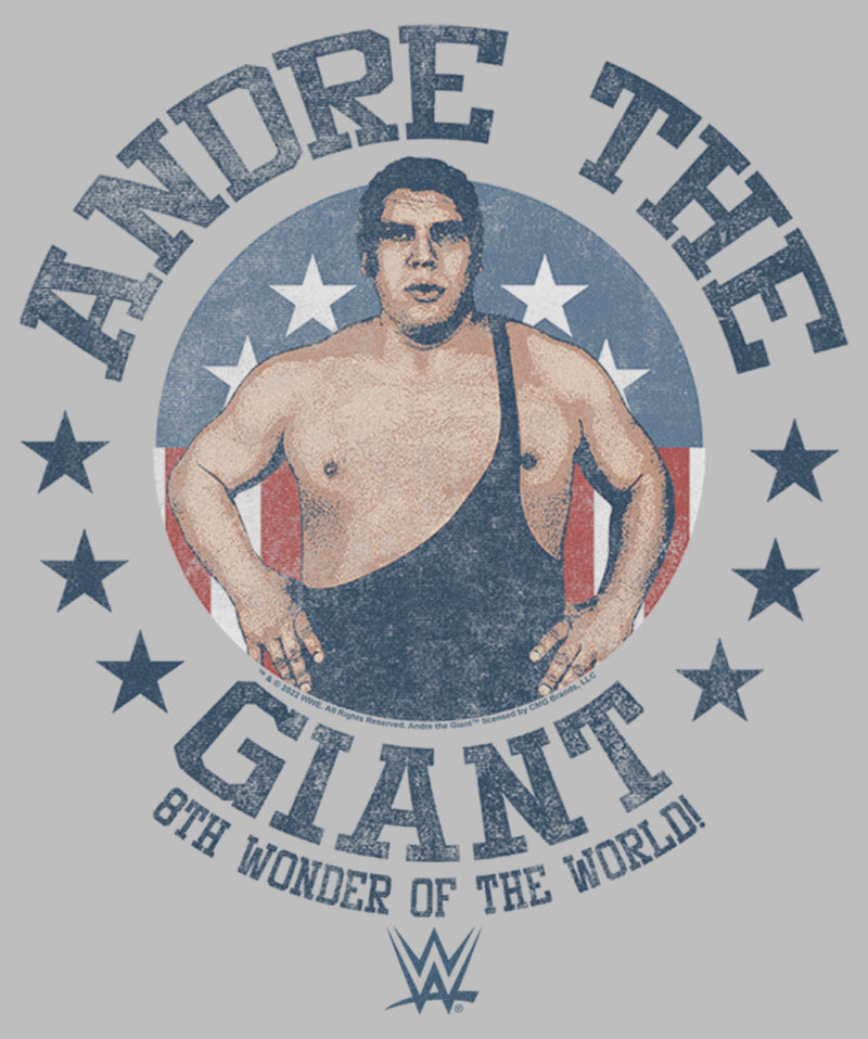 Men's WWE Andre the Giant 8th Wonder of the World Distressed T-Shirt