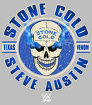 Men's WWE Stone Cold Steve Austin Texas Venom Logo T-Shirt