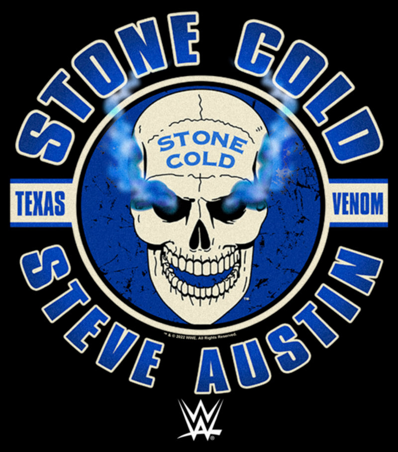 Junior's WWE Stone Cold Steve Austin Texas Venom Logo T-Shirt