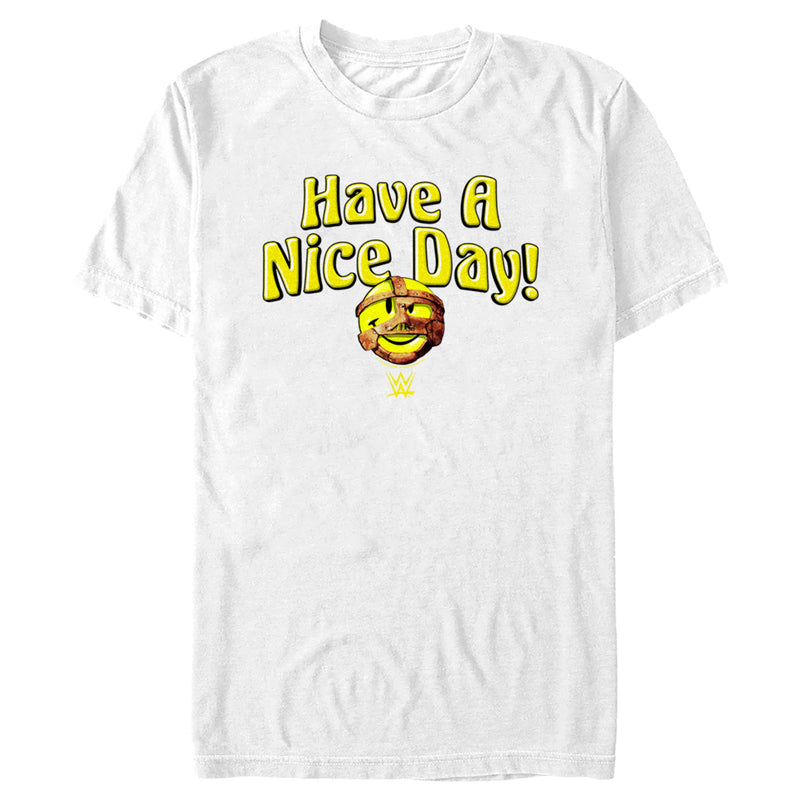 Men's WWE Mankind Have a Nice Day Logo T-Shirt