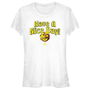 Junior's WWE Mankind Have a Nice Day Logo T-Shirt