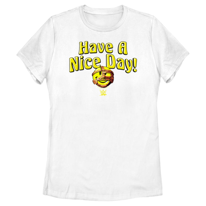 Women's WWE Mankind Have a Nice Day Logo T-Shirt