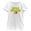 Girl's WWE Mankind Have a Nice Day Logo T-Shirt