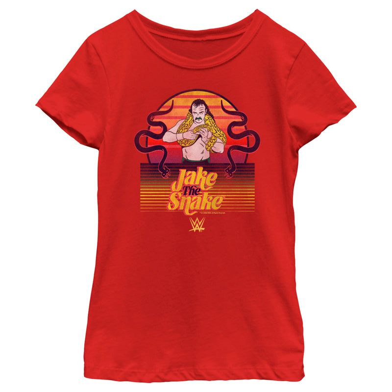 Girl's WWE Jake the Snake Retro T-Shirt