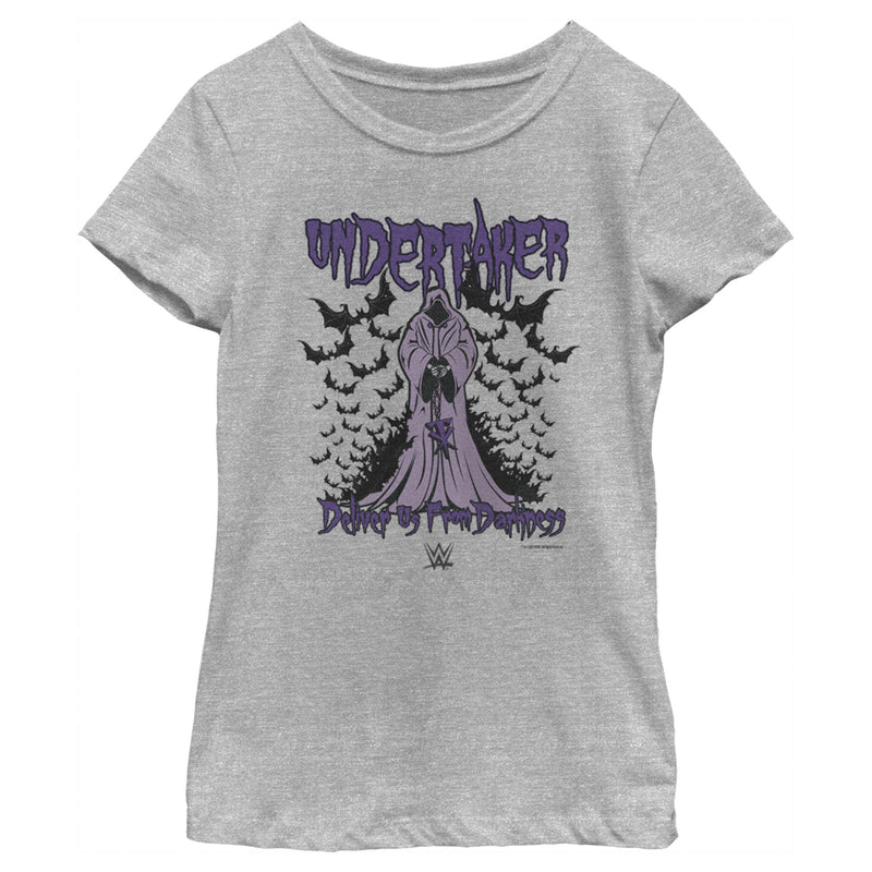 Girl's WWE Undertaker Deliver Us From Darkness T-Shirt