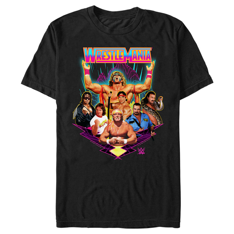 Men's WWE Futuristic WrestleMania Team T-Shirt