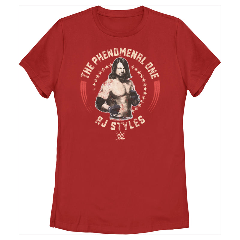 Women's WWE AJ Styles The Phenomenal One T-Shirt