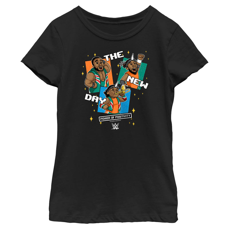 Girl's WWE The New Day Animated T-Shirt