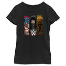 Girl's WWE Rey Mysterio Roman Reigns and Bobby Lashley T-Shirt