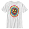 Boy's WWE Mankind Have a Nice Day Rainbow Logo T-Shirt
