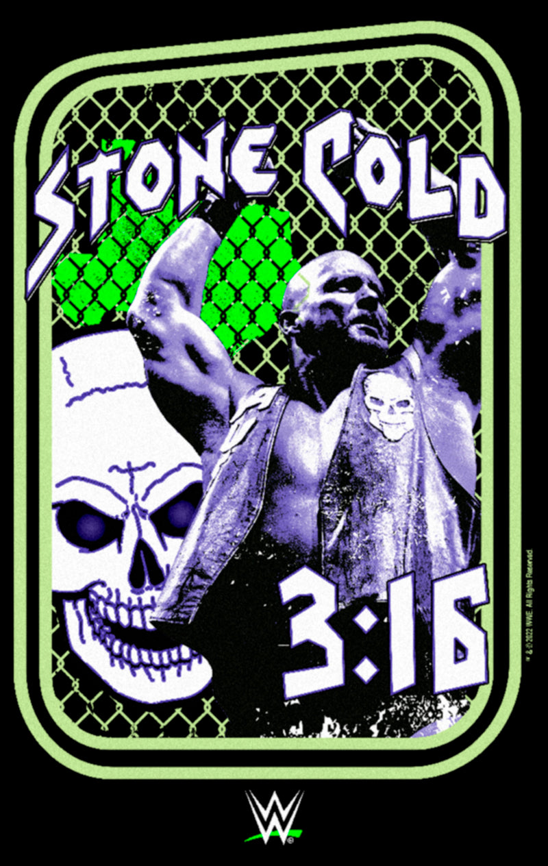 Women's WWE Stone Cold Steve Austin 3:16 Collage T-Shirt