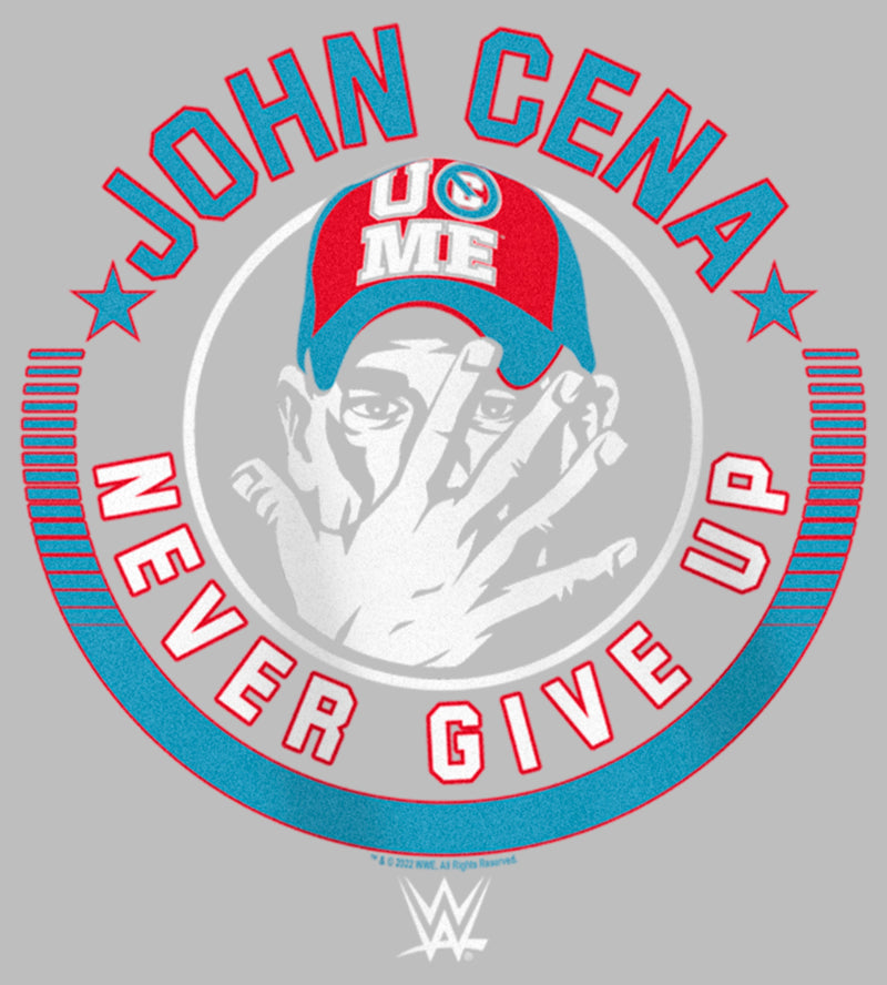 Girl's WWE John Cena Never Give Up Logo T-Shirt