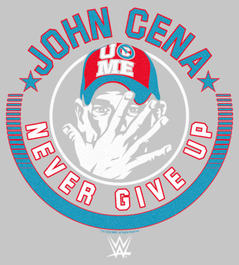 Junior's WWE John Cena Never Give Up Logo T-Shirt