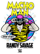 Girl's WWE Macho Man Randy Savage Oooh Yeah Retro T-Shirt