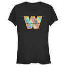 Junior's WWE WrestleMania Gold Shiny Logo T-Shirt