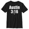 Boy's WWE Stone Cold Steve Austin 3:16 White Logo T-Shirt