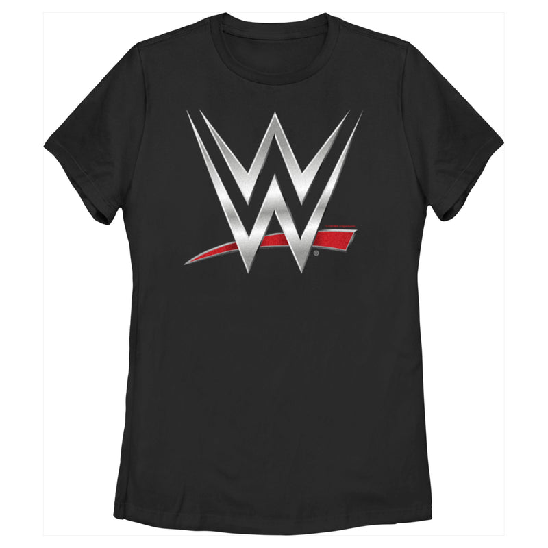 Women's WWE Chrome Logo T-Shirt