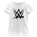 Girl's WWE Black Logo T-Shirt