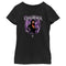 Girl's WWE Undertaker Purple Lightning Logo T-Shirt