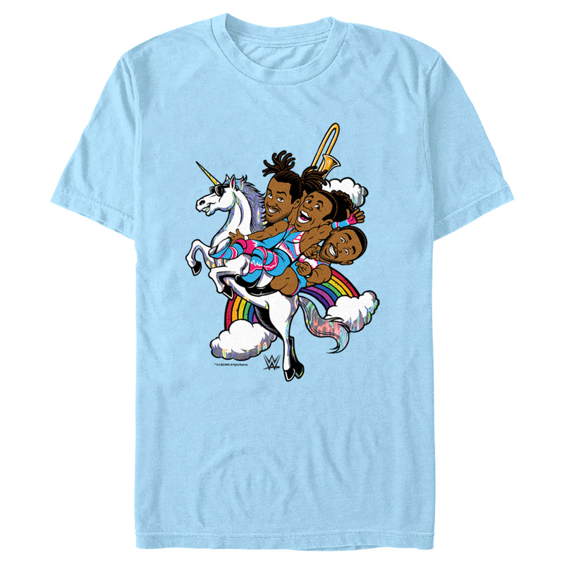 Men's WWE New Day Unicorn Animated T-Shirt