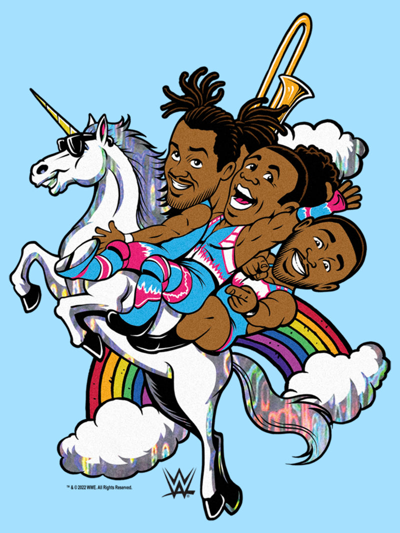 Men's WWE New Day Unicorn Animated T-Shirt