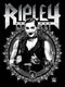 Junior's WWE Ripley Black and White Photo T-Shirt