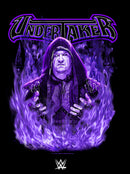 Women's WWE Undertaker Purple Flames T-Shirt