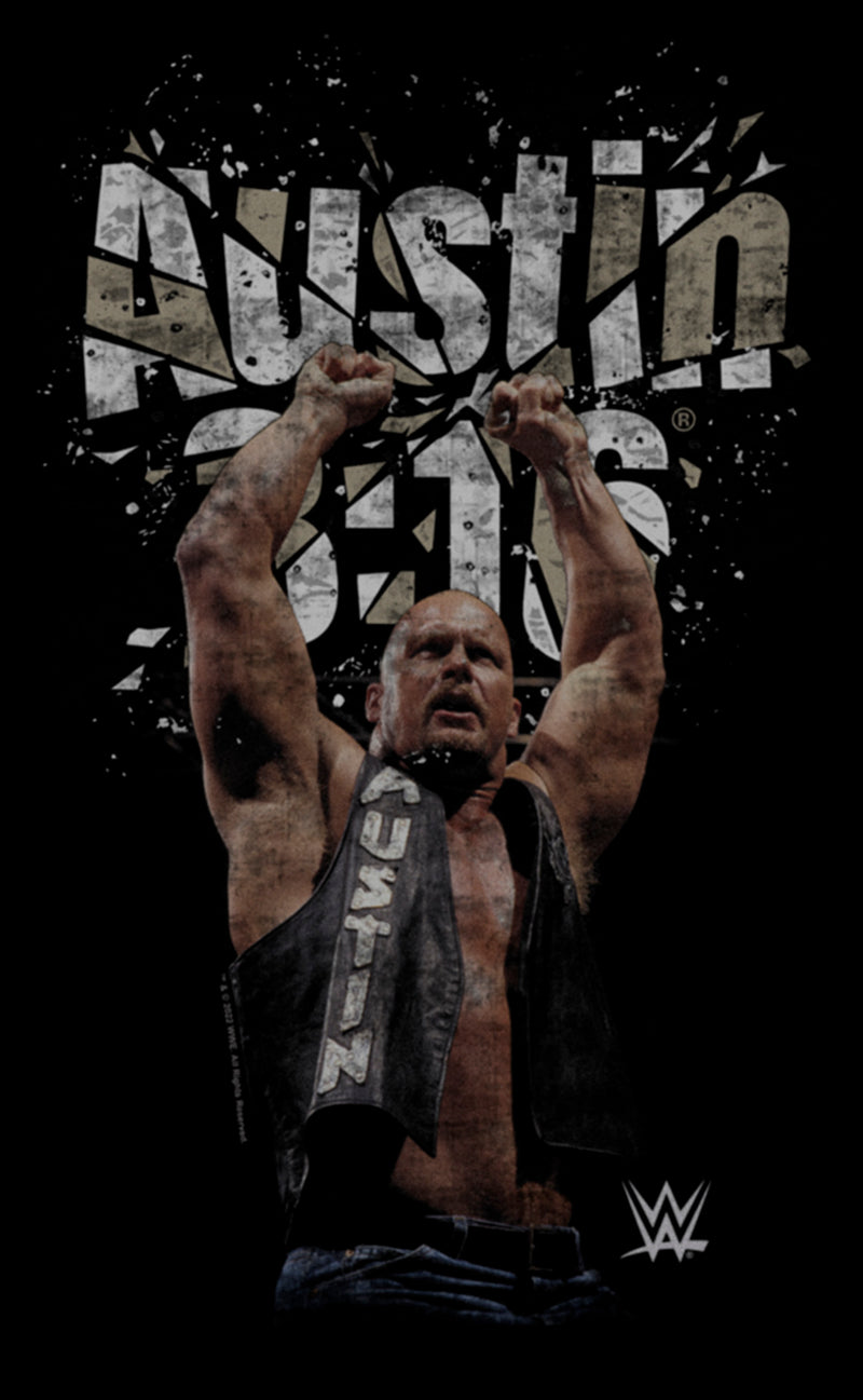 Junior's WWE Stone Cold Steve Austin 3:16 Shattered Glass T-Shirt